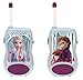 Disney, TW12FZ Frozen 2-Elsa Anna, Walkie talkies, Pinza para Colgar del cinturón, Azul, Color, One Size (Lexibook