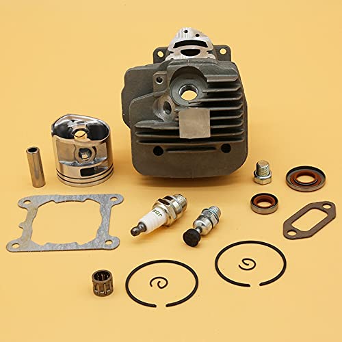 Kit de Sello de Aceite de cojinete de bujía de Anillo de pistón de Cilindro de 44,7mm Apto for Stihl MS261 MS 261 MS261C Piezas de Repuesto de Motosierra de jardín