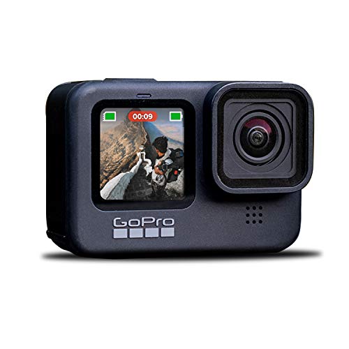 Gopro Hero9 Black - Waterproof Action Camera With Front Lcd And Touch Rear Screens, 5K Ultra Hd Video, 20Mp Photos, 1080P Live Streaming, Webcam, Stabilization