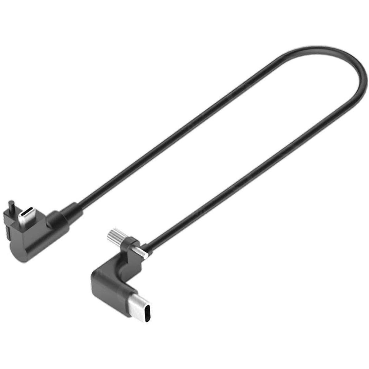 Tilta Câble USB-C à 90 degrés (30 cm) compatible avec la cage de caméra Tilta BMPCC 4K 6K BMPCC 6K Pro 6K G2 CB-USBC-30
