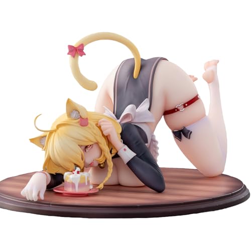 Figura de Anime 26 cm 1/6 Escala Chica con Disfraz de Criada miniatura 1