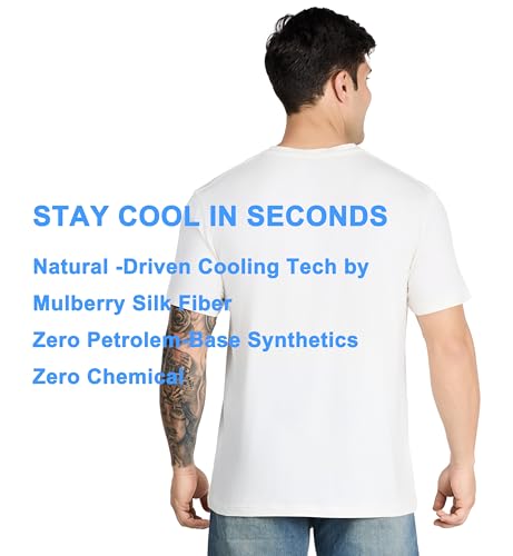 Men's Modal-Silk Shirt | Eczema-Friendly Cooling Quick Dry Undershirt2