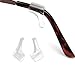 Produktbild Brille antirutschVococal®Brillenbuegel20 Paar) Fassungshalter für Brille Nasensteg Silikon - Brillen Antirutsch-Rutsch Ohrbügel Hakenhalter für Brillenbügel/SilikonBrille Tempel M