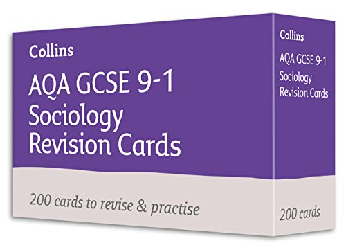AQA GCSE 9-1 Sociology Revision Cards: Ideal for the 2025 and 2026 exams (Collins GCSE Grade 9-1 Revision)