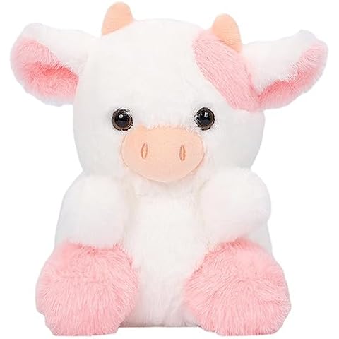 XINGPUBHD Pink Cow Plush Toy for Kids Cover
