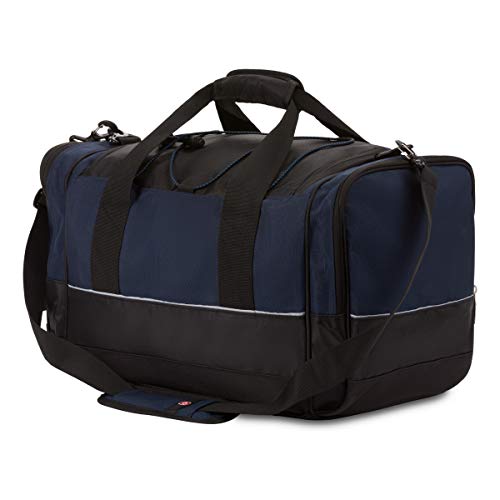 SwissGear Apex Duffle Bag for Travel and Gym with Bungee-Cord System