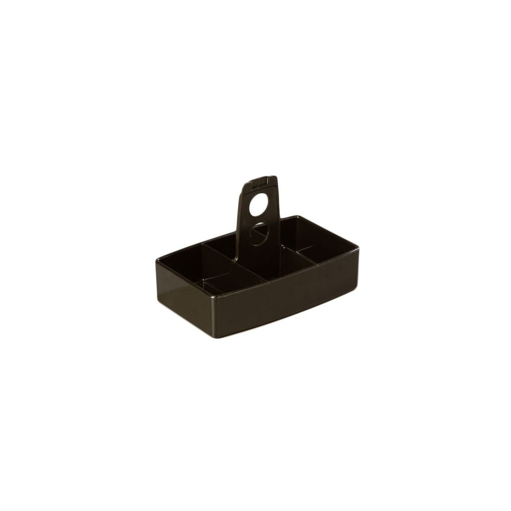 Sugar caddy noir Carlisle pour 50 sachets de sucre en styrène