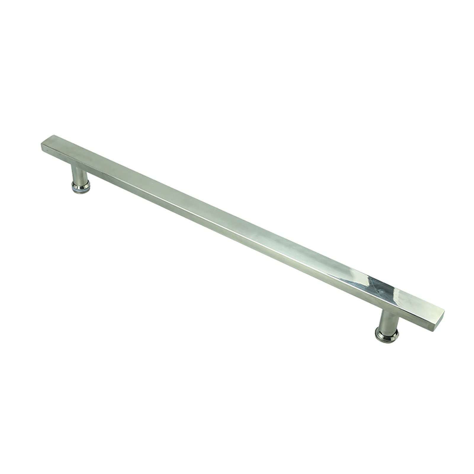 Poignée de porte de douche de rechange bouton salle de bain entraxe 440mm acier inox