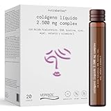 Colágeno Verisol® 2500 mg +Ácido Hialurónico 100 mg +Q10 | Colageno bebible con sabor agradable | + Vitamina C, Biotina, Selenio, Zinc y Acai | Articulaciones, Piel, Cabello y Uñas | nutrabetter®
