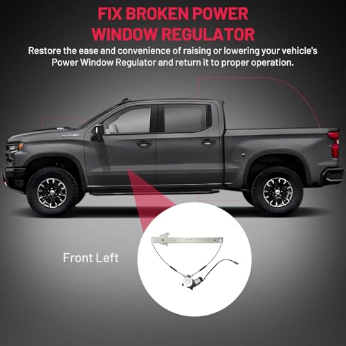 Image of BDFHYK 741-604 Power Window Regulator with Motor Front Left Compatible with Ford Escape 2001-2007, Mercury Mariner 2005-2007