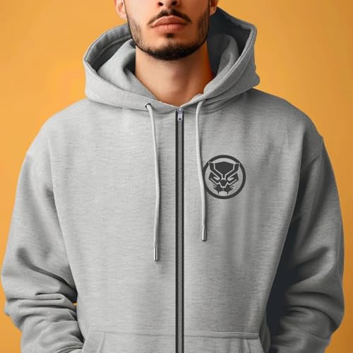 Image of 95MILES Long Sleeve Regular Fit Hoodies with Zipper Closure Type Stylish Sweatshirt for Men