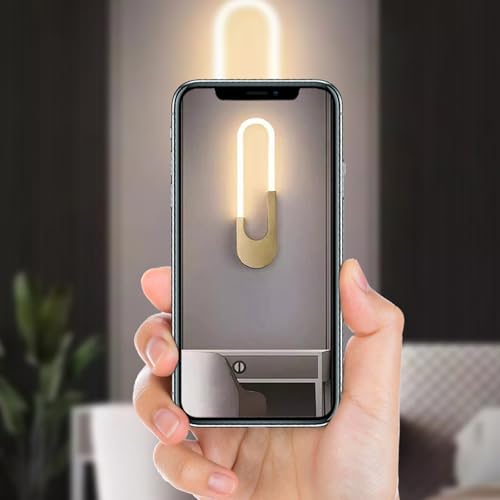 Apliques de pared LED modernos lámpara interior de líneas decorativas 40cm 3