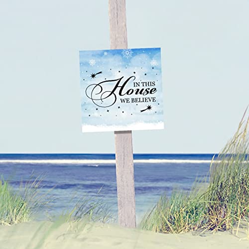 Plaque murale en bois classique rustique - Décoration murale maison 35,6 cm - 5