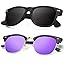 B17-(2 Pack) Matte Black | Purple | Golden Rim / Matte Black B17-(2 Pack) Matte Black | Purple | Golden Rim / Matte Black