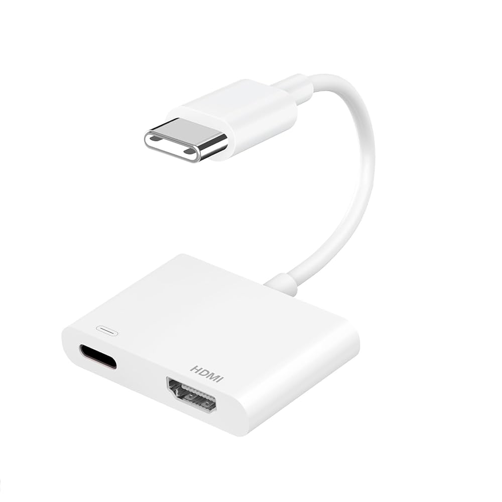 Amazon.com: USB-C to HDMI Adapter for iPhone 16 iPad to TV