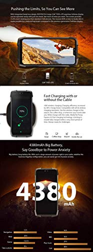 Blackview BV9700 Pro Rugged Unlocked Cell Phones International, Dual Nano SIM 6GB Ram 128GB Rom 4380mAh Battery,IP68/IP69K Waterproof Android 9.0 Octacore P70 5.84inch Screen,NFC for Att Tmobile(Gray)