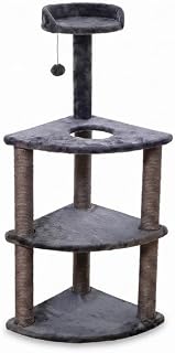 A&E Cage Co Sky Climb 40-Inch Cat Tree with Sisal Posts & Top Perch