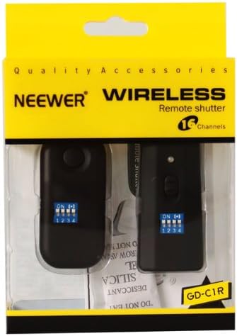 NEEWER Wireless Shutter Release For 1100D(T3), 600D(T3i), 60D, 550D (Digital Rebel T2i), 500D (Digital Rebel T1i), 1000D (Digital Rebel XS), 450D (Digital Rebel XSi), 400D (Digital Rebel XTi), 350D (Digital Rebel XT), 300D (Digital Rebel),G10, G11, G12