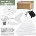 Wind Turbine Generator Kit 4000W, Small Wind Turbines, Windmill Generator Kit Wind Turbines for Homes Wind Powered Generator for Hybrid Solar Wind Kit