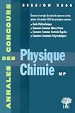  Physique Et Chimie Mp. Session 2000