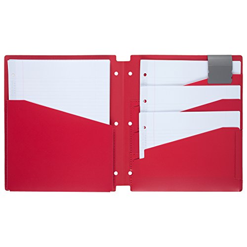 Five Star 4-Pocket Folders, Folders With Pockets, Assorted Colors, 4 Pack (73276) #TOP5