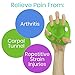 Vive Finger Exerciser Strengthener (3 Pack) - Hand Therapy Equipment for Grip Strength - Extensor Forearm Trainer Kit - Occupational Stretcher Balls for Fingers, Arthritis, Carpal Tunnel, Guitar