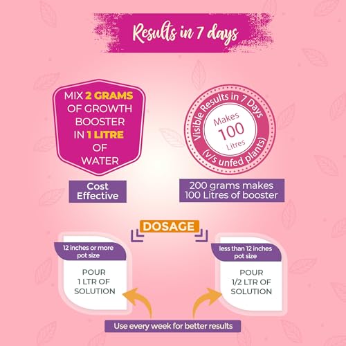 Bombay Greens ; Sow, grow, eat, repeat Rose & Orchid Liquid Organic Fertilizer for plants, with Seaweed Extract, Humic & Fulvic Acid for flowering & growth (Makes 100 Litres)