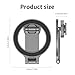 Desiontal Cold Shoe Phone Mount Holder, Direct Tripod Mount for iPhone 15/14/13/12 Magsafe Magnetic Camera Adapter for DJI Ronin Samsung Canon Nikon DSLR Photography Accessories