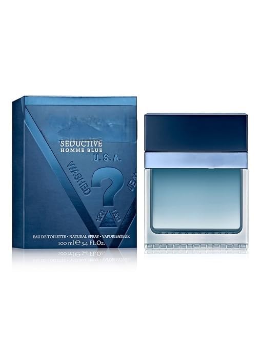 Seductive Homme Blue Eau de Toilette for Men, Woody Aquatic Fragrance, 100 ml-image-45