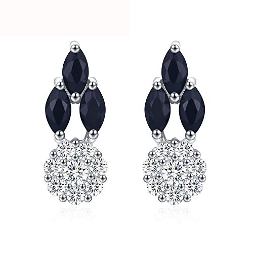 Boucles d'oreilles 925 de fiançailles pour femmes bijoux fins