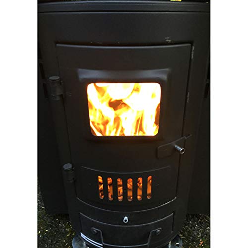 Q-Stoves Wood Pellet Outdoor Heater, Q-Flame Portable Eco-Friendly Heater, For Patio, Camping And Going Off-Grid #TOP2