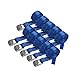 Produktbild Zurrgurt Spanngurt Befestigungsgurt Klemmverschluss belastbar bis 250 kg DIN EN 12195-2 Befestigungsriemen blau Verschiedene Längen Stückzahlen, 10er Pack 2.5 cm x 2.5 m