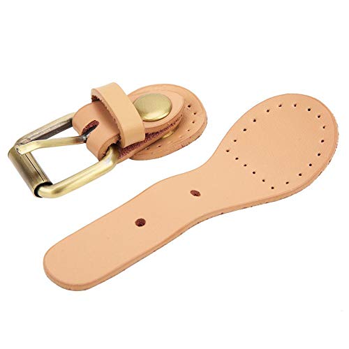 HEEPDD Bag Buckle Lock, Faux Leather Tab Closure with Bronze Fittings for Handbag Shoulder Bag Shoulder Bag