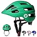 XJD Casco Bici Niños Casco Infantil para BMX, Patinaje, Ciclismo, Monopatín, Scooter con CE Certifiacdo (Verde, S(51-54cm))