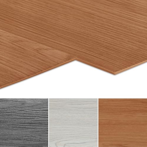 Jaxguom Revestimiento de suelo de PVC autoadhesivo, suelo de vinilo de aprox. 10 m², antideslizantes, resistentes al agua, azulejos de vinilo, suelo para calefacción por suelo radiante, baldosas de