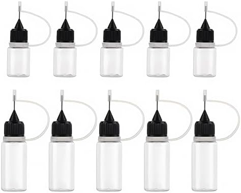Lot De 10 Flacons Spray Vides En Plastique Transparent - Pour Peinture, Aquarelle, Pigments - 14,5 Cm