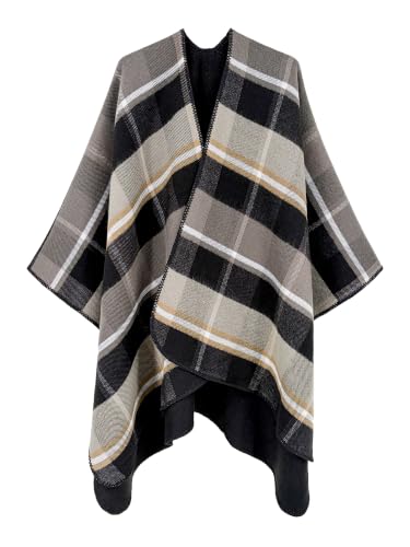 Image of Breezy Lane Shawl Wraps for Women Ponchos Ruana Wraps Cardigan