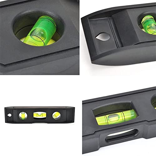 2 Pcs Magnetic Torpedo Level, Spirit Level 3 Bubble Torpedo Magnetic Level Bubble Measuring Tool (6 inch) - Image 3