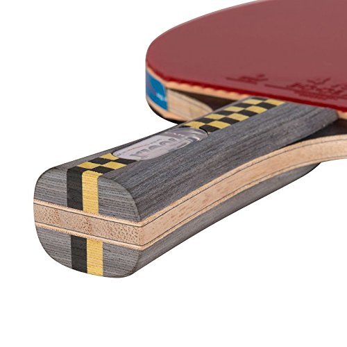 Joola Carbon Pro 5 * gratuit Raquette de tennis de table, Rosso, taille unique set da 3