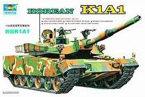 トランペッター　TYPE88 K1 戦車　完成品　模型　プラモデル　韓国 Amazon | トランペッター 1/35 韓国陸軍 88式K1パルパル