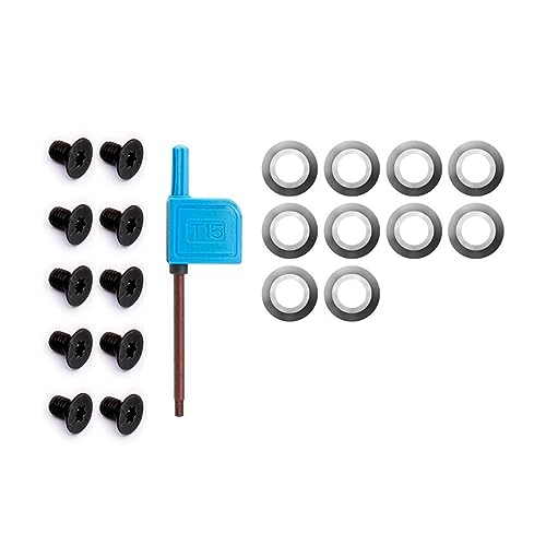 10 piezas Fresas redondas de carburo 16mm para torneado de madera miniatura 1