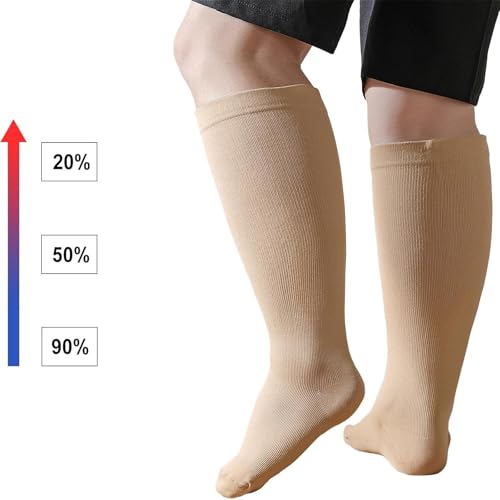 Eversock Compression Socks, Wide Compression Socks Socks for Women Everyday Circulation, Plus Size2