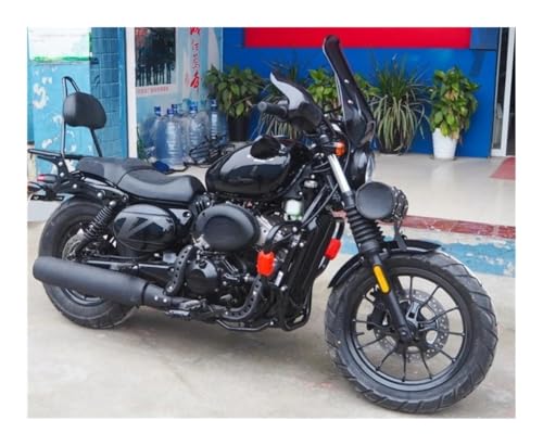 Pare-chocs moteur pour HYOSUNG Aquila GV300S en métal noir