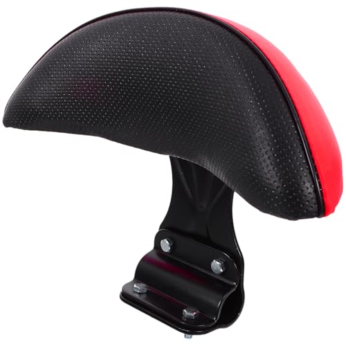 Dossier vélo électrique rouge et repose-pied arrière pour les trajets quotidiens