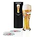 Price comparison product image RITZENHOFF Debora Jedwab Crystal Wheat Beer Glass 500ml with Five Beer Mats