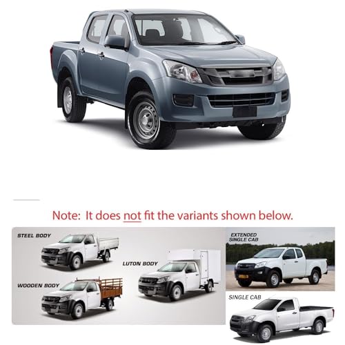 Guardabarros delanteros y traseros Isuzu D-MAX RT50 RT85 4WD de 2011 a 2019 4