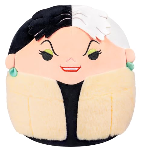 Squishmallows Original 12in Disney Cruella de Vil – Official Jazwares Plush (Medium-Sized)