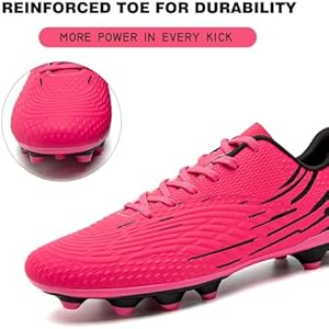 DimaiGlobal Voetbalschoenen voor heren met hoge noppen voor
