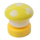 Leegoal 2x LED Mini Mushroom Night Light Lamp,Random Color