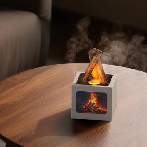 Diffuseur d'arômes USB flamme simulée pour apaiser le stress du soir - 4